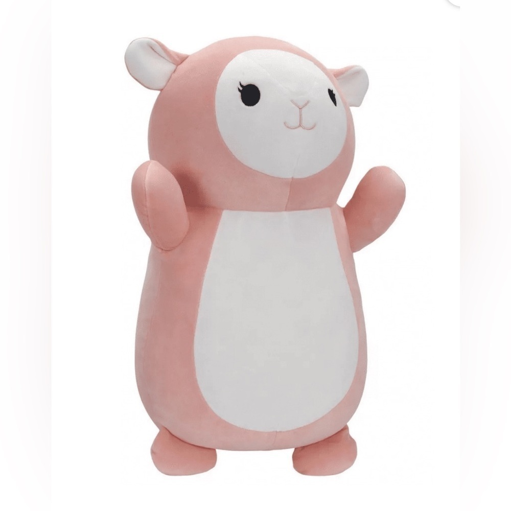 Squishmallow Hugmees Elsa Pink Lamb 18" Plush Stuffed‎ Animal Collectible Toy